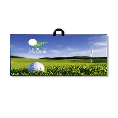 Sublimated Waffle Golf Towel With Hanging Loop