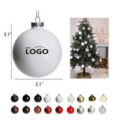 Hanging Glass Ball Christmas Tree Decoration