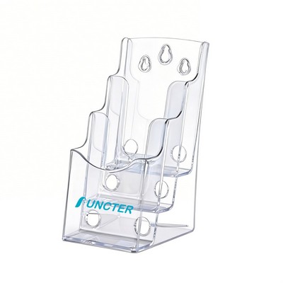 3 Tier Acrylic Brochure Holder 4 X 9 X 4"