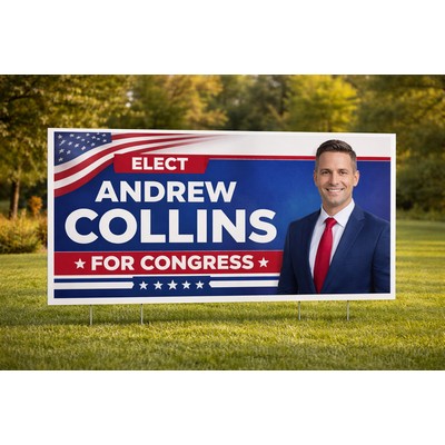 Corrugated Plastic Sign (48" x 96")