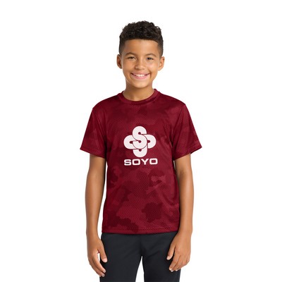 Sport Tek® Decorated Youth CamoHex Tee