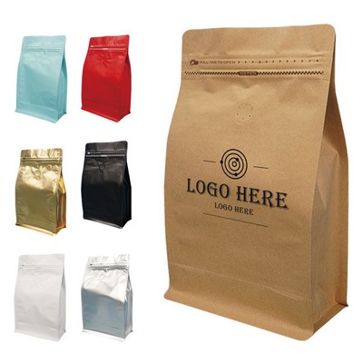 Tear-Off Strip Coffee Bag With Valve