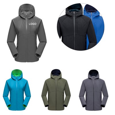 Hooded Soft Shell Jacket