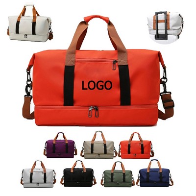 Spacious Athletic Yoga Travel Duffel Bag