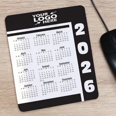 Calendar Personalized Mouse Pad