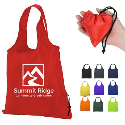 Bungalow Foldaway Tote Bag- 15" x 16"