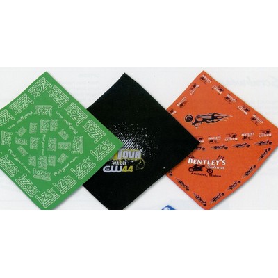 Printed Square Rally Flag (14"x14")