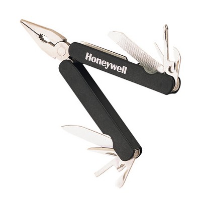 Matte Finish Multi Purpose Foldable Pliers Pocket Tool w/Case