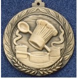 2.5" Stock Cast Medallion (Culinary Arts)