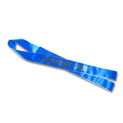 3"x 72" Custom Sash w/Gold Edges