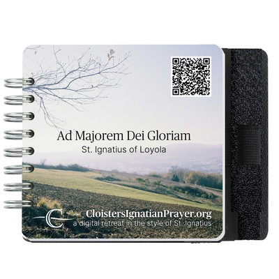 Gloss Square Journals w/Pen Holder & Safe Back Cover (3 11/16")