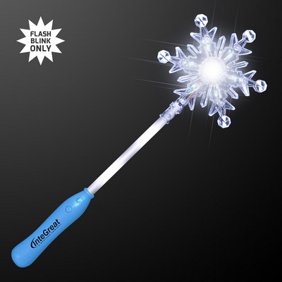 Light Up Snowflake Wand - PRINTED