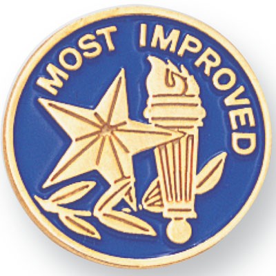 ¾" Most Improved Pin