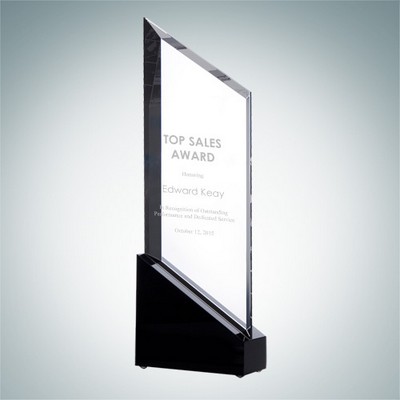 Rising Sail Optical Crystal Award