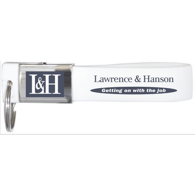 2GB Ribbon Silicone Keychain USB Flash Drive