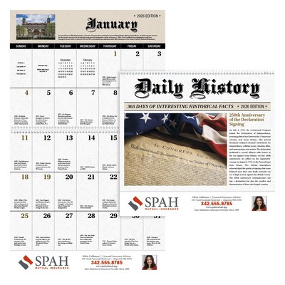 Daily History Spiral