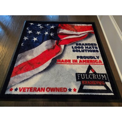 Brand Representative Full Color HD Logo Mat - 3' X 4'
