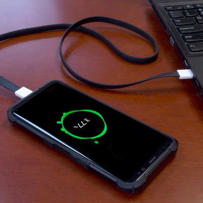 Charging Cable Lanyard Std USB / Type-C USB