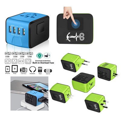 Promotek iBank® World Travel Adapter for 150 countries