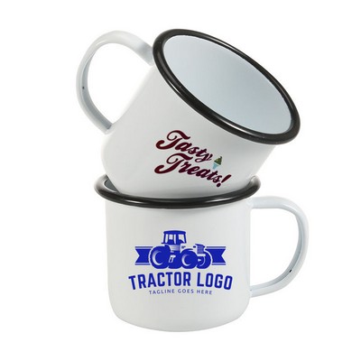 12oz Enamel Outdoor Camping Mug