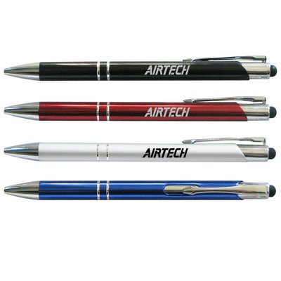 Epic Metal Ball Point Pen with Stylus