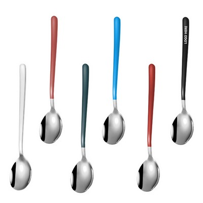 8.26" Dual Color Silver Spoon