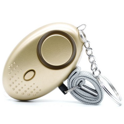 Personal Alarm Keychain with LED Light