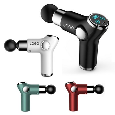LCD Fascia Gun Deep Tissue Percussion Muscle Massager