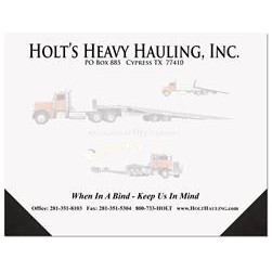 Full Color 50 Sheet Desk Pad (21 ¾"x 17")