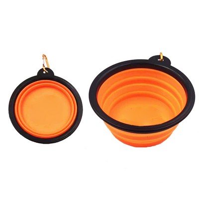 350ML Foldable Silicone Dog Bowl