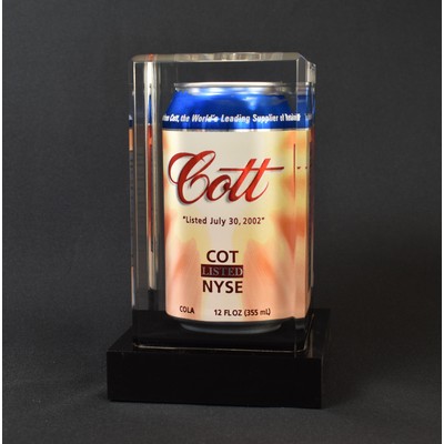 Lucite Rectangle Embedment Award (5"x6"x7/8")