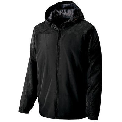 Holloway Adult Polyester Full Zip Bionic Hooded Jacket