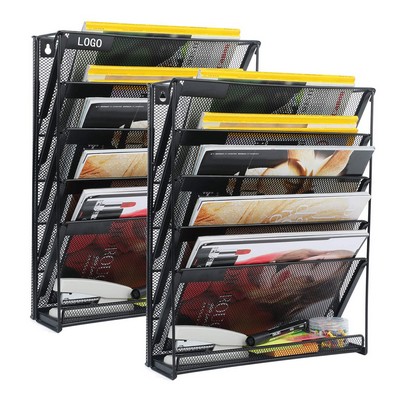 Mesh Wall File Rack
