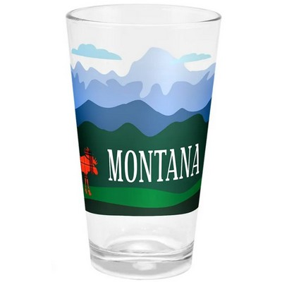 16 Oz. Pub Glass- XD