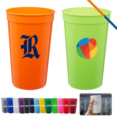 Domipo Plastic Stadium Cup - 22 Oz.