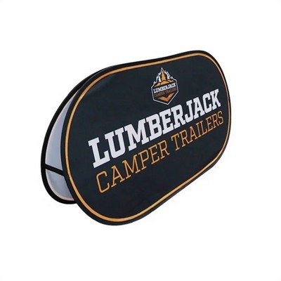 Pop Up banner Fully custom 2 sides 39 x 78"