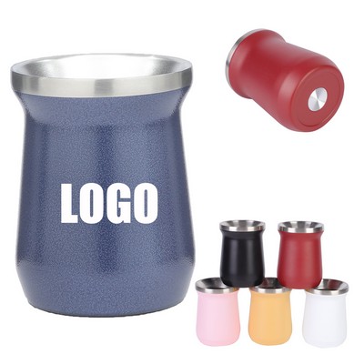 8 Oz. Double-Wall Stainless Steel Mate Cup
