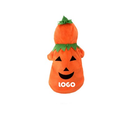 Dog Halloween Pumpkin Costume