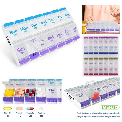 7-Day Weekly Pill Organizer