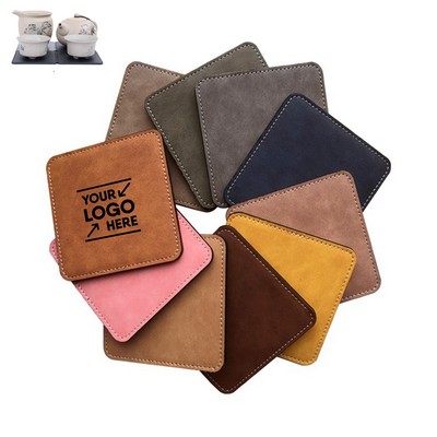 PU Leather Coaster