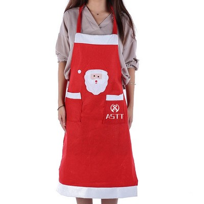 Christmas Aprons with 2 Pockets