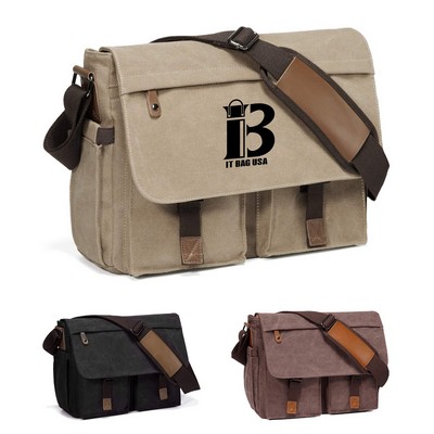 Laptop Briefcase Messenger Bag For Men