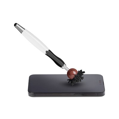 Multicultural Screen Cleaner With Stylus Pen