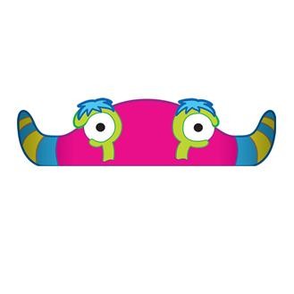 Digital Monster Eye Hat