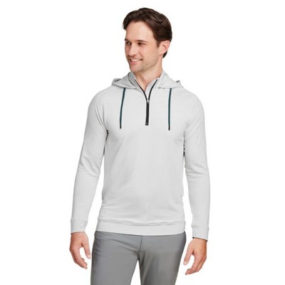 Swannies Golf Men's Vandyke Quarter-Zip Hooded Sweatshirt