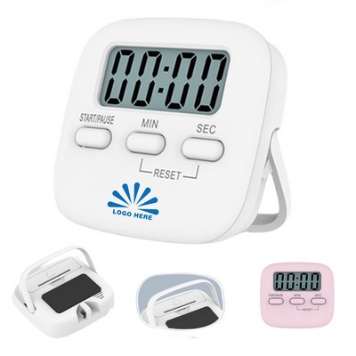 2.5" Digital Kitchen Timer With Magnet