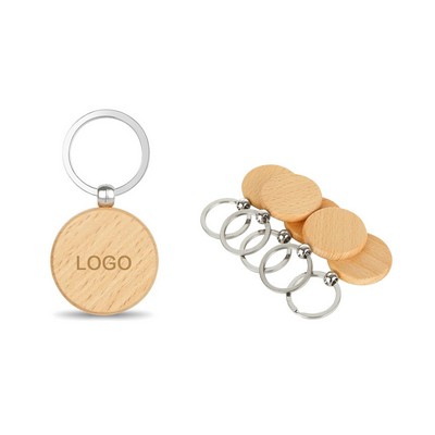 Wood Engraving Keychains