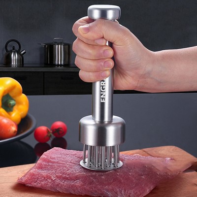 Kitchen broken muscle and loose meat needle, stainless steel steak puncture tool