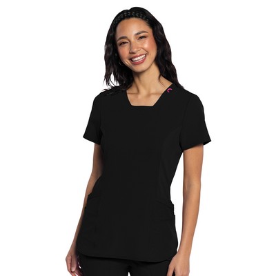 Med Couture - MC AMP - Women's 4-Pocket V-Neck Top