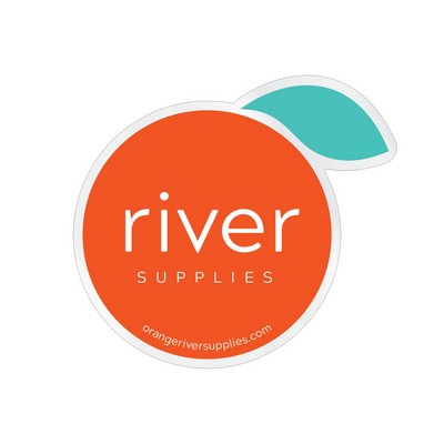 Clear Polyester Decal | Custom | Die Cut Shape | Permanent Adhesive Face | 42 to 56 Sq In